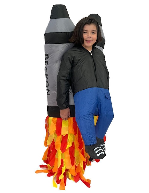 Disfraz Beckon Cohete Rocket de astronauta para infantil unisex