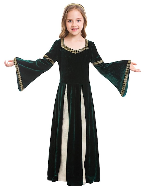 Disfraz Beckon Queen de princesa para infantil unisex