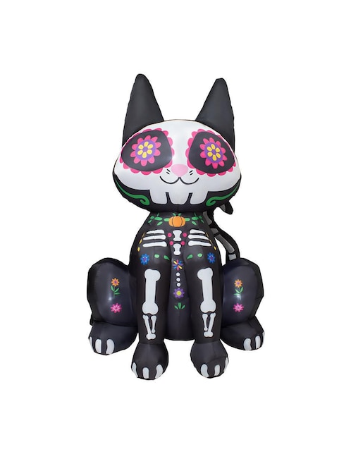 Inflable decorativo forma de gato