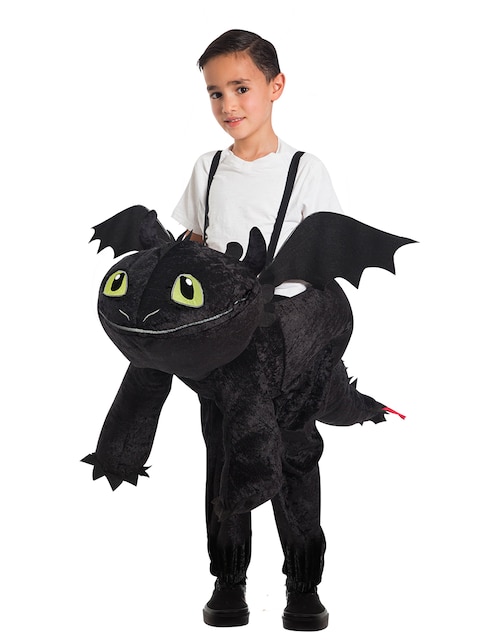 Disfraz Fantasy Ruz Ride Ons de dragón Chimuelo para infantil unisex