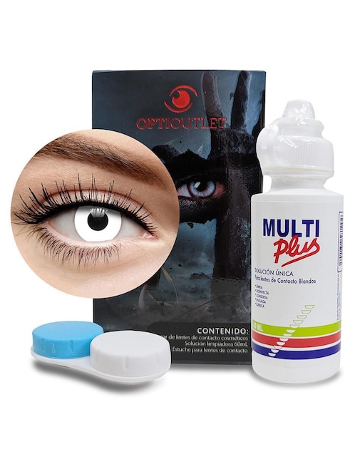 Lentes de contacto para disfraz de Halloween Optioutlet