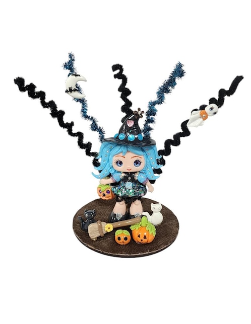 Figura decorativa de hada Limerence By Claudia Herrera Bruja Azul
