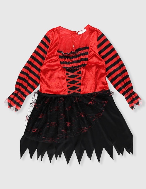 Disfraz Halloween de pirata para niña