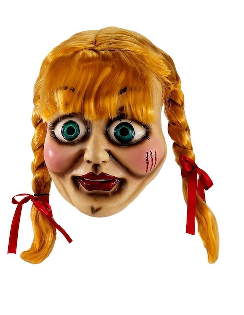 Máscara para disfraz de Anabelle Ghoulish Productions