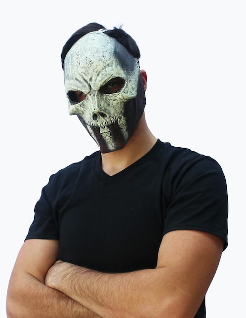 Máscara para disfraz Assault Glowing Skul Urban Maskers