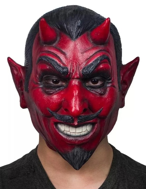 Máscara para disfraz de Diablo Rev