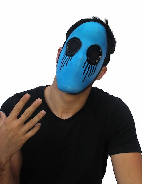 Máscara para disfraz de Blue Eyeless Jack Creepypasta Ghoulish Productions