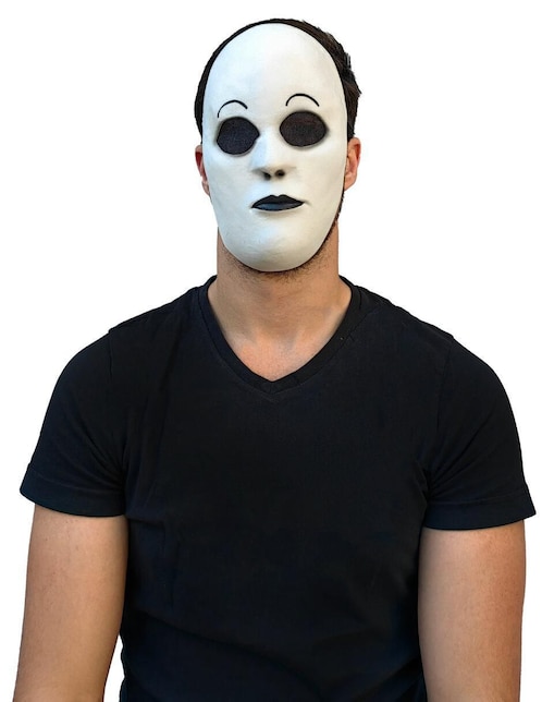 Máscara para disfraz de Creepypasta White Ghoulish Productions