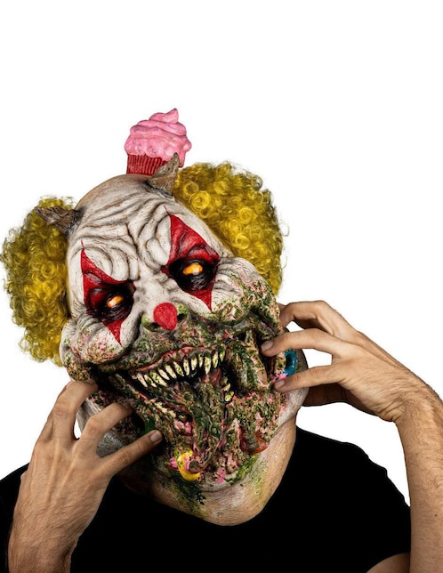 Máscara para disfraz de payaso glotón sangriento clowns Ghoulish Productions