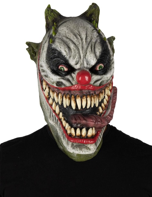 Máscara para disfraz de payaso mutante Clowns Ghoulish Productions