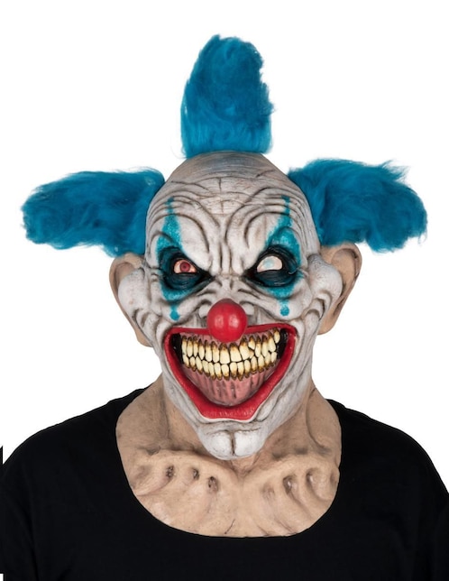 Máscara para disfraz de evil arlequin Clowns Ghoulish Productions