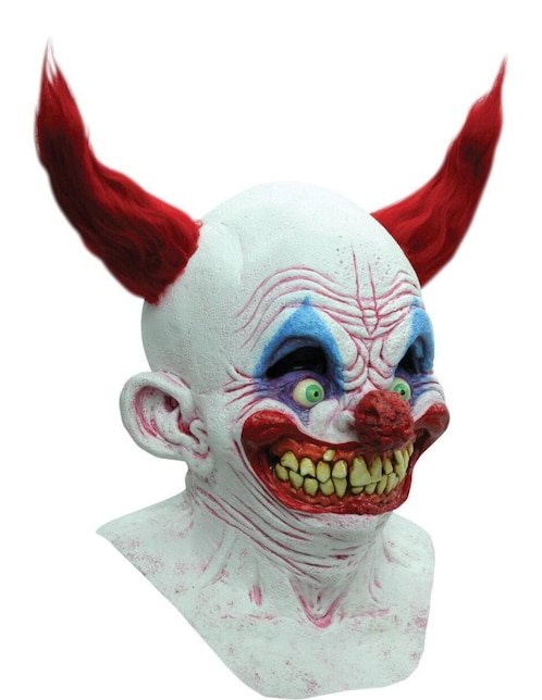 Máscara para disfraz de Chingo the clown Clowns Ghoulish Productions