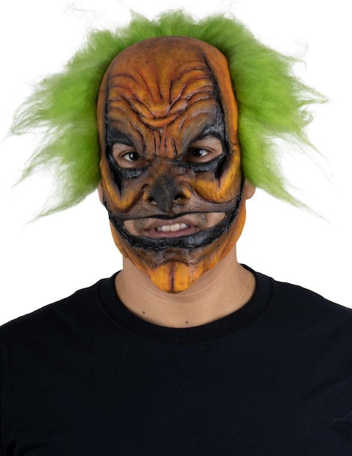 Máscara para disfraz de payaso calabaza Clowns Ghoulish Productions