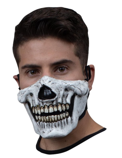 Máscara para disfraz de bozal calavera skull Ghoulish Productions