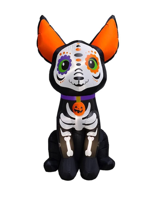 Inflable decorativo de Halloween forma de perro