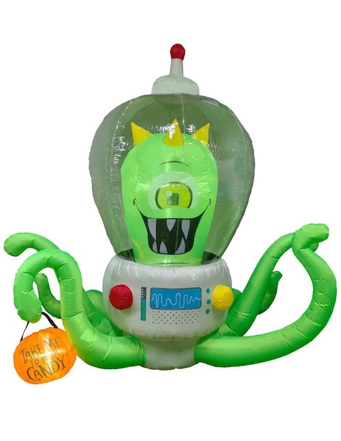 Inflable decorativo de halloween forma de monstruo Rev