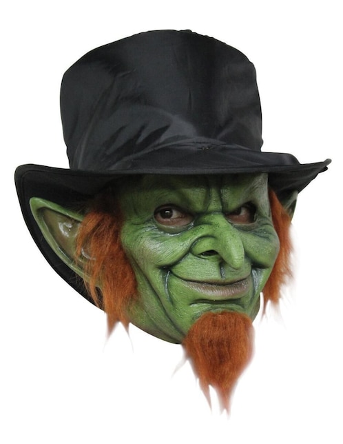 Máscara para disfraz de Duende goblin Loco Mythological Monsters Ghoulish Productions