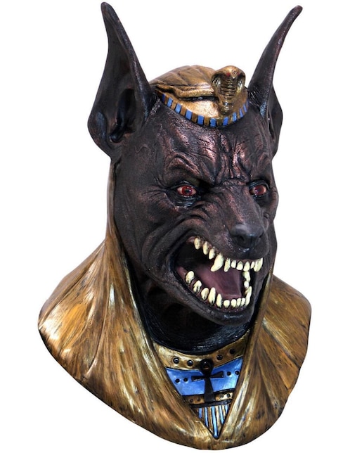 Máscara para disfraz de Anubis dios de muerte Mythological Monsters Ghoulish Productions