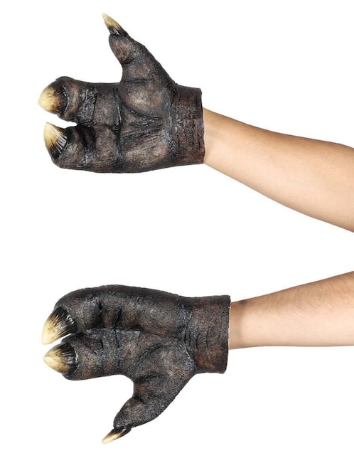 Guantes para disfraz de Garras Demonio Salvaje Devils Ghoulish Productions