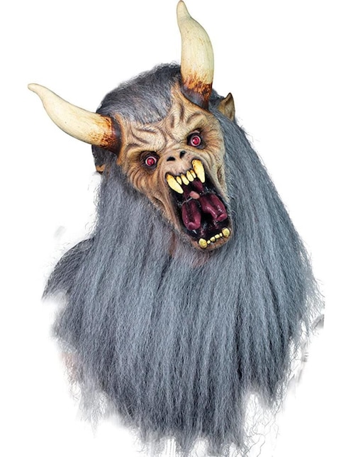 Máscara para disfraz de Demonio Krampus Devils Ghoulish Productions