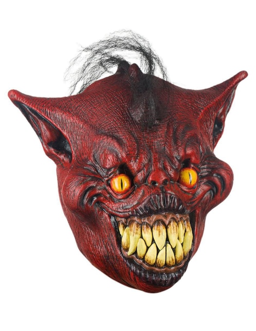 Máscara para disfraz de Niño diablo travieso Mythological Monsters Ghoulish Productions