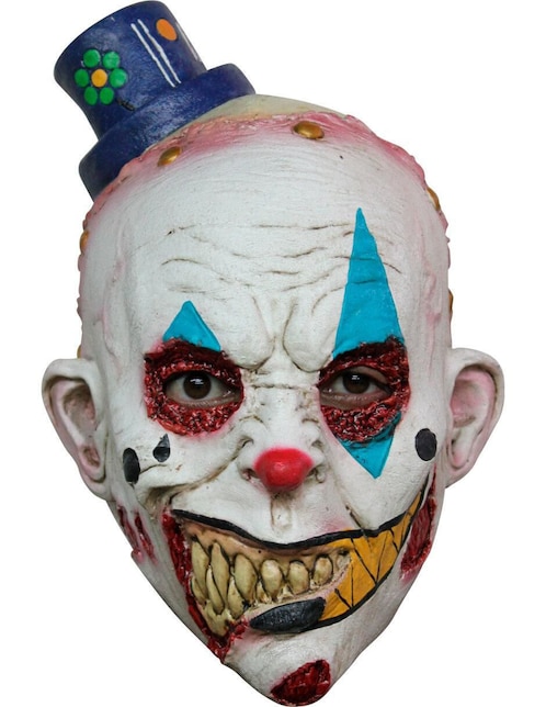 Máscara para disfraz de Payaso Caníbal Jr Masks Ghoulish Productions