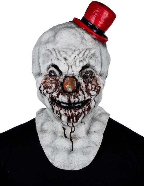 Máscara para disfraz de Demonio helado Horror Xmas Ghoulish Productions
