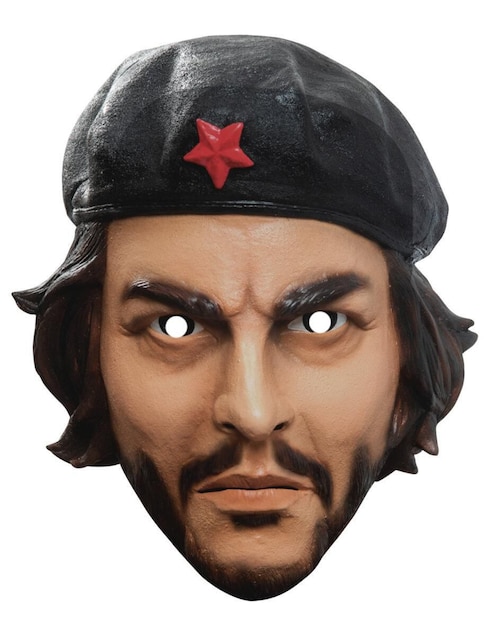 Máscara para disfraz de el Che Guevara Cosplay Famous People Ghoulish Productions