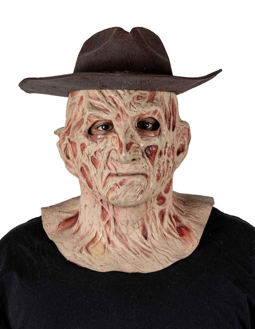 Máscara para disfraz de Freddy Krueger Trick Or Treat Studios
