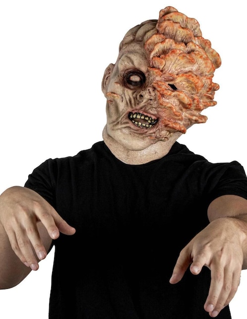 Máscara para disfraz de Zombie Hongo Terror Ghoulish Productions