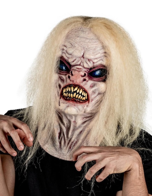 Máscara para disfraz de Alien deforme diabólico Terror del Universo Ghoulish Productions
