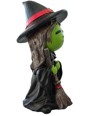Figura decorativa Running con forma de bruja