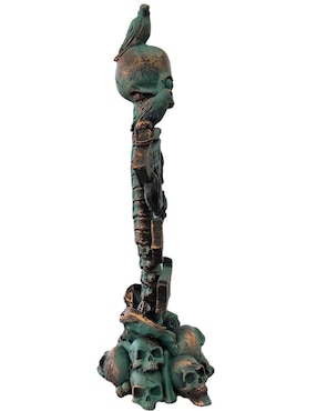 Figura decorativa Running con forma de cráneos