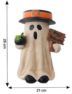 Figura decorativa Running con forma de fantasma