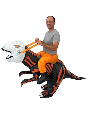 Disfraz Beckon Velociraptor de dinosaurio unisex