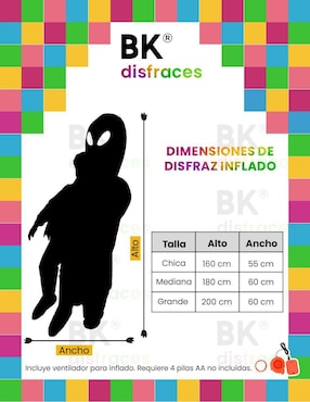 Disfraz Beckon de alien para infantil unisex