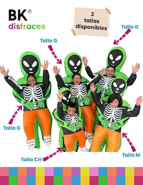 Disfraz Beckon de alien para infantil unisex