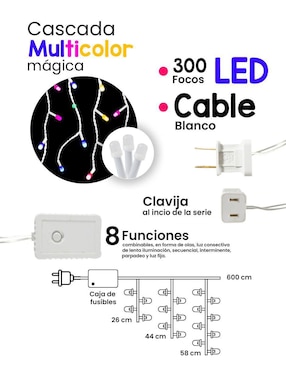 Serie LED Navi Colors L562368 con 300 focos