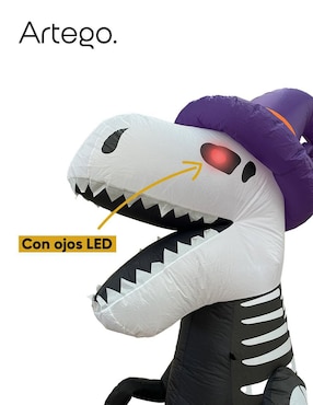 Inflable decorativo forma de dinosaurio Artego