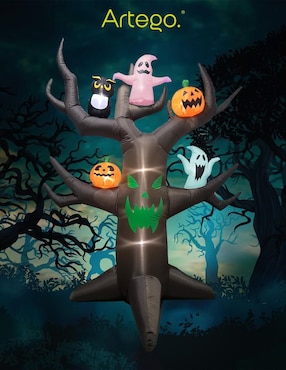 Inflable decorativo forma de árbol Artego