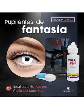 Lentes de contacto para disfraz de Halloween Optioutlet