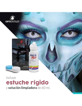 Lentes de contacto para disfraz de Halloween Optioutlet
