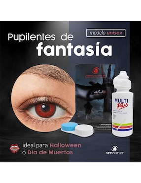 Lentes de contacto para disfraz de Halloween Optioutlet