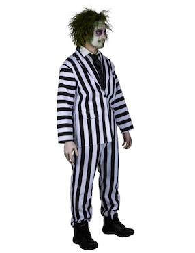 Disfraz Ghoulish Productions Warner Bros de fantasma Beetlejuice para hombre
