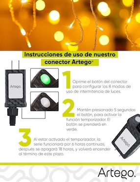 Serie LED Artego con 190 focos