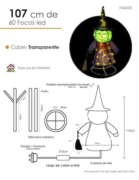Figura decorativa Halloween Navi Colors