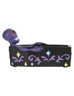 Figura decorativa de halloween Cementerium con forma de ataud