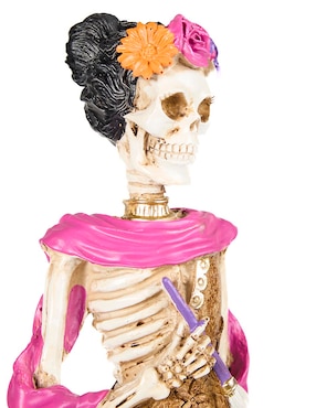 Figura decorativa Día de Muertos Cementerium con forma de catrina