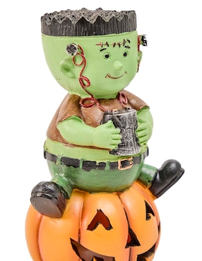 Figura decorativa de Halloween Cementerium con forma de Frankenstein