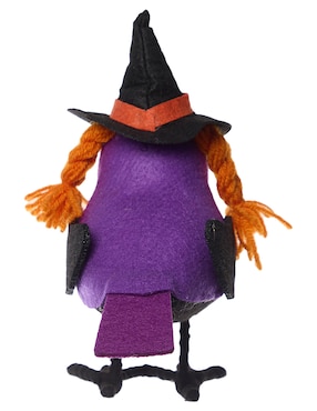 Figura decorativa de Halloween Cementerium con forma de pájaro